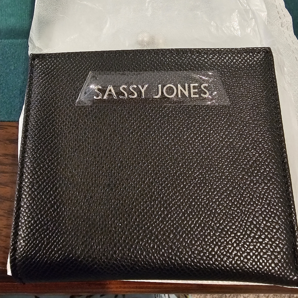 Sassy Jones Black Wallet